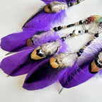 7 Chakras Dream Catchers Moon Tree of Life Dream Catcher Violet Feather Dreamcatcher Wall Decor with Rainbow Healing Crystal Stone Wall Art Hanging for Bedroom Home Decor Bless Gift Wedding Party