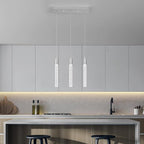 Kitchen Island Lighting Modern Light Fixture Kitchen Island Pendant Light Dimmable LED Chrome Mini Pendant Lighting Dinning Room Living Room Chrome Pendant Lights（3-Light）