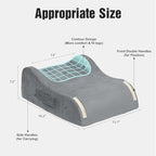 LightEase Memory Foam Leg, Knee, Ankle Foot Support and Elevation Pillow for Surgery Recovery