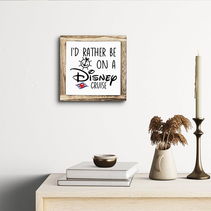 Rustic Wood Sign, Wooden Plaques Table Decor, Farmhouse Home Decorative, Inspired Decor for Office Cubicle, Small Wooden Box Sign, Office Decoration Art