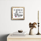 Rustic Wood Sign, Wooden Plaques Table Decor, Farmhouse Home Decorative, Inspired Decor for Office Cubicle, Small Wooden Box Sign, Office Decoration Art