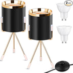 Spot Lights Indoor Floor Lamp, 6W Uplighting Indoor, Floor Can Lights for Plants Pictures Corner Ambient Lighting, 2 Pack