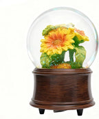 Fall Autumn Decor Sunflower Snow Globe Musical, Sunflower Themed Gifts, Indoor Farmhouse Fall Decorations, Thanksgiving Gift Ideas.
