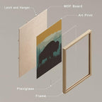 SIGNWIN Framed Country Farmhouse Vibrant Bison Wall Art, Set of 4 Silhouette Animals Wall Decor Prints, Wilderness Nature Wall Décor for Living Room, Bedroom - 11"x14" Natural