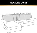 PrinceDeco Velvet Cushion Covers for Sectional Couch, Camel