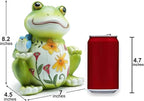 Solar Outdoor Frog Statue Lighting, Waterproof Frog Statue Light,Outdoor Lighting, Decorations for Patio,Yard,Lawn, Porch, Ornament