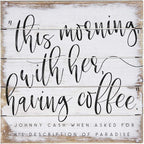 Simply Said, INC Perfect Pallets Petites Johnny Cash's Paradise, 8x8 in Wood Sign PET19508