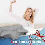 Cervical Pillow for Neck Pain Relief, Cooling Contour Memory Foam Pillows Support Odorless Ergonomic Neck Pillow Adjustable Orthopedic Bed Pillow for Side Back Stomach Sleeper with Pillowcase