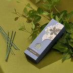 Incense Sticks (Mugwort), 120 Sticks, Korean Incense Stick, Over 90% Natural Scents, Premium Quality, Green (Mugwort)