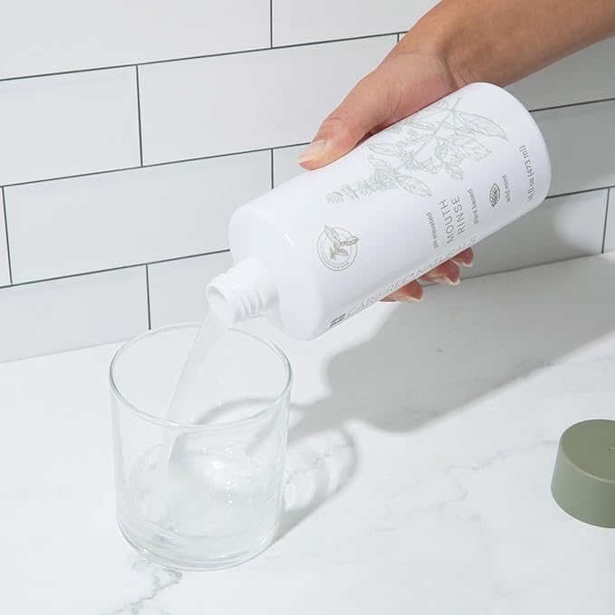 CariFree Naturals Mouth Rinse | pH Elevated, Fluoride-Free, with Magnolia Bark & Essential Oils, Organic Ingredients, Alcohol-Free, Dentist Recommended, Dentist Developed, Wild Mint Flavor, 16 fl oz