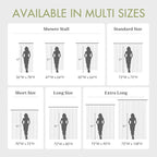 AmazerBath Shower Curtain Liner Stall Waterproof, 47x64 Clear RV Shower Curtain Liner, Plastic Shower Liner for Bathroom, Lightweight PEVA Shower Curtain with 2 Magnets and 7 Rustproof Metal Grommets