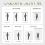 AmazerBath Stall Shower Curtain Liner, 36x78 Clear Shower Curtain Liner, Long Waterproof Plastic Shower Liner, Lightweight PEVA Shower Curtain with 2 Magnets and 6 Rustproof Metal Grommets