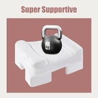 HOMBYS Side Sleeper Pillow with Arm Hole, Shredded Foam Shoulder Pillow for Neck & Shoulder Pain Relief, Multi-Angle Armholes for Different Sleeping Positions, Ergonomic Arm Holes Positioner