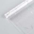 rabbitgoo Window Privacy Film Frosted Bamboo Pattern, Removable UV Blocking Stained Glass Decals Covering Decorative Window Cling for Home, 17.5 in X 6.5 Feet, Regular