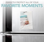 4x6 Clear Acrylic Picture Frame Magnet; Magnetic Acrylic Photo Frames (10)