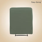 Easy-Going Recliner Stretch Sofa Slipcover 4-Piece Sofa Cover Furniture Protector Sofa Shield Couch Soft with Elastic Bottom Spandex Jacquard Fabric Small Checks(Recliner,Greyish Green,Large)