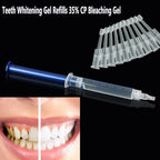 20 PCS 3ML Teeth Whitening Gel Refills 35% CP Bleaching Gel, Tooth Whitener Gel Syringes Kit