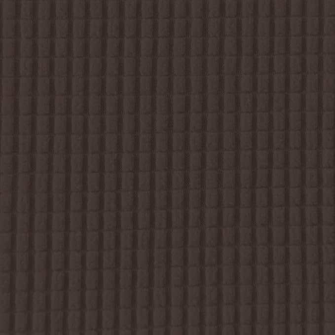 Easy-Going 2-Piece Recliner Console Cover for Reclining Loveseat Covers Stretch Jacquard Middle Console Cover for Recliner Couch and Sofa Chocolate