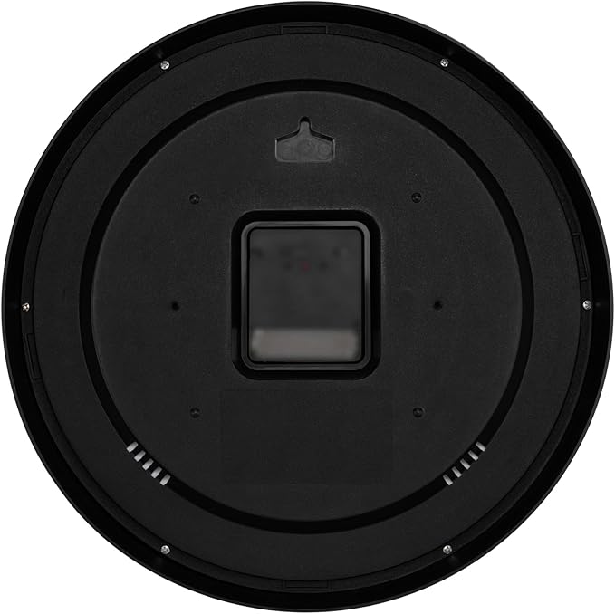 Lumuasky Atomic Wall Clock Analog 12 inch Silent Battery Operated Wall Clocks Modern Clock for Living Room, Office, Home, Bedroom, Kitchen, Bathroom