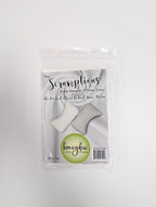 Honeydew Queen Side Pillow Case - Fits The Scrumptious and Essence Curved Pillows for Side Sleeping - Comfortable and Soft Cooling Viscose Made from Bamboo Fabric - Queen Size (Powdered Sugar White)