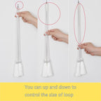 Curtain Tiebacks with Tassel,Modern Rope Window Curtain Ties Backs for Draperies, Outdoor Elegant Decorative Curtain Holdbacks 4 Pack