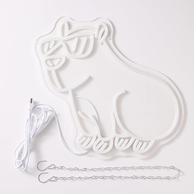 Neon Sign Gamer Funny Neon Signs for Wall Man Cave Decor USB Powered Dimmable Birthday Party Gift Led Signs for Bedroom Wall art Large Neon Lights for Girls or Boys Bedroom