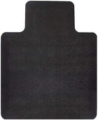 RESILIA Office Desk Chair Mat with Lip - for Low Pile Carpet (with Grippers) Black, 36 Inches x 48 Inches, Made in The USA