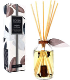 LOVSPA Reed Diffuser Set, Cinnamon & Clove Buds Scented Oil Diffuser with Sticks, Home Fragrance Accessories for Bathroom Shelf Decor, Aroma Diffusers for Home or Office Fall Decor, USA Made