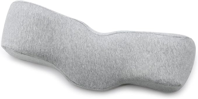 Memory Foam Neck Pillows Combo for Sleeping, Cervical Neck Pillow for Pain Relief, Neck Support Pillow Neck Roll Pillow for Bed (Light Grey-Basic Version)