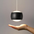 Modern LED Dimmable Pendant Light fixtures,Mini Island Pendant Lighting for Kitchen Island Dinning Room,Bedroom,Bar, Kitchen Island Ceiling Hanging Light Fixtures(black-2-Pack)