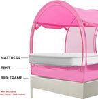 LEEDOR Bed Tent Dream Tents Bed Canopy Shelter Cabin Indoor Privacy Warm Breathable Pop Up Twin/Full/Queen for Kids and Adult Patent Pending(Mattress Not Included)