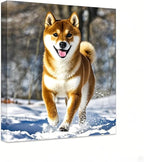 Personalized Photo to Canvas Print - Canvas Prints With Your Photos on Custom Wall Art for Bedroom, Living Room, Wedding Baby Pet Family Picture Framed Wall Art (20" W x 32" H)