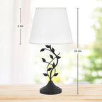 Kakanuo USB Touch Table Lamp Bedside Lamp with USB C Charging Ports for Living Room, White 3 Way Dimmable Traditional Nightstand Lamp Retro Table Lamp for Bedroom and Office (LED Bulb Included)