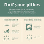 ComfyDown 24X24 Decorative Throw Pillow Insert, Down and Feathers Fill, 100% Cotton Cover 233 Thread Count, Square Pillow Insert - Made in USA