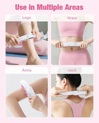 bedee Cellulite Massage Tool, Lymphatic Drainage Massager, Fascia Massage Tool for Arms, Legs, Stomach, Blue