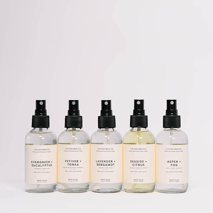 Calyan Wax Co. Vetiver and Tonka Room Spray