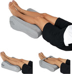 LightEase Leg Pillow, Knee Elevation Pillows, Foot Elevating for Sleeping, Rest, Blood Circulation, Surgery, Back Pain, Swelling