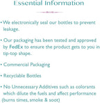 Firefly Kosher Odorless Paraffin Lamp Oil - Smokeless, Virtually Odorless, Long-Lasting- 32 oz