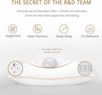 Bed Pillows Queen Size Set of 2 - Down Alternative Bedding White, Cooling Hotel Quality 20 x 30, Sleeping Pillow for Back, Stomach or Side Sleepers