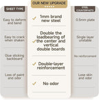 6 Cube Storage Organizer, Black Bookshelf with Storage, 2 Tier Storage Cubes, Freestanding Storage Organizer with Shelves for Living Room, Study