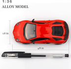 1/36 Scale LP750-4 SV Diecast Cars Models,Pull Back Vehicles Toy Cars,Cars Gifts for Boys Girls