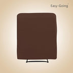 Easy-Going Recliner Stretch Sofa Slipcover Sofa Cover 4-Pieces Furniture Protector Couch Soft with Elastic Bottom Spandex Jacquard Fabric Small Checks(Recliner,Coffee) Large