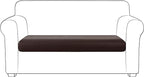 Yates Home PU Leather Couch Sofa Cushion Slipcover Water-Proof Elastic Chair RV Seat Covers Sofa Furniture Protector Slip Cover for Settee Seater Replacement in Living Room（Loveseat, Chocolate）
