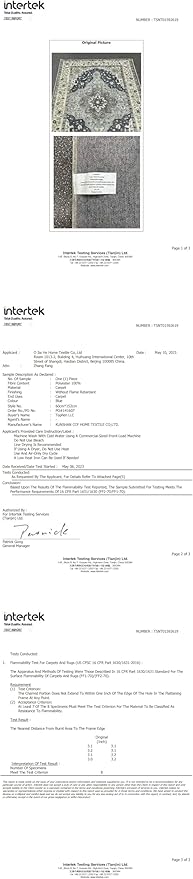 Topllen Washable Area Rug - Area Rug 6'x9' Boho Soft Living Room Rug, Non-Slip Large Area Rugs Indoor for Dining Room Livingroom Bedroom, Vintage Rug (Blue, 6x9ft)