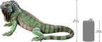 Design Toscano Iggy The Iguana Indoor/Outdoor Garden Statue, Large, 22 Inch Long, Cast Stone Resin, Full Color Finish