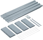 Land Guard 6×3×1ft Galvanized Raised Garden Bed Kit for Vegetables, Galvanized Large Metal Planter Raised Garden Boxes Outdoor(Modern Grey)…