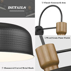 Outdoor Barn Light Gooseneck Barn Light, Farmhouse Exterior Wall Mount Light Vintage Wall Lighting Fixture Industrial Sconce Lantern for Porch, Entryway, Garage, Black, 1 Pack, Large