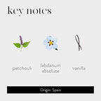 LAFCO New York Signature Candle, Labdanum - 15.5 oz - 90-Hour Burn Time - Reusable, Hand Blown Glass Vessel - Made in The USA