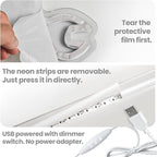 Day of the Dead Neon Sign - Mexican Sugar Skull LED Neon Light for Home & Bar Decor,UV Printed Art with Flexible LED Strip,Halloween & Día de Muertos Party Decoration (Red）