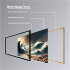 XWNLTEPK Moses Parted Red Sea Figures Jesus Bible Art Modern Poster Jesus Print Art Bible Home Decor Boho Wall Christian Canvas Art Poster